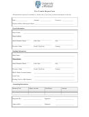 University Of Windsor Wire Transfer Request Form
