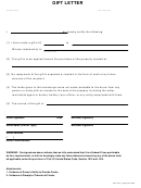 Gift Letter Template - Property Purchase