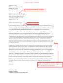 Sample Letter Of Intent Template