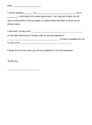 Landlord Notice To Vacate Form