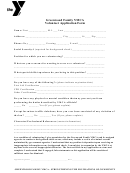 Greenwood Family Ymca Volunteer Application Form