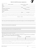 Ymca Of Austin Volunteer Application Form