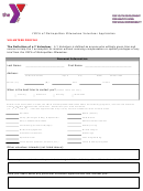 Ymca Of Metropolitan Milwaukee Volunteer Application Printable pdf