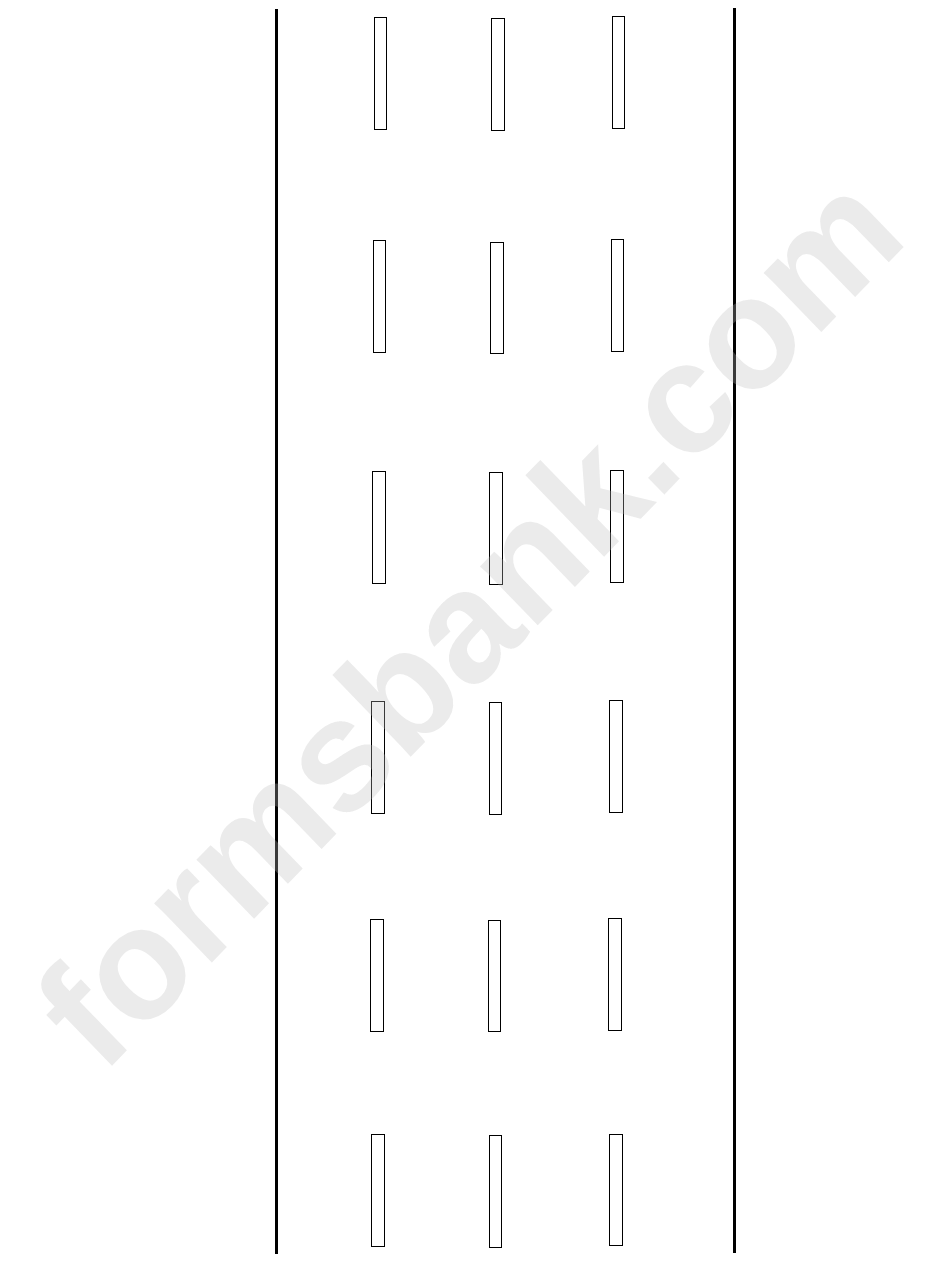 Roadmap Template For Accident Sketch Four-Lane Highway