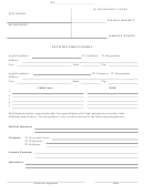 Petition For Custody Form
