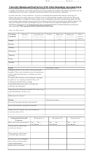 University Housing And Food Service (csu Chico) Roommate Agreement Form