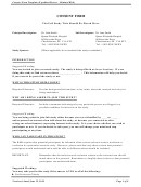 Research Ethics Board (reb) Consent Form Template