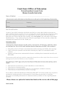 Parent Guardian Consent Form For Human Sexuality Instruction