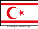Turkish Republic Of Northern Cyprus Flag