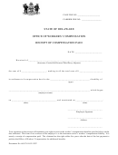 State Of Delaware Office Of Workers' Compensation Receipt Of Compensation Paid