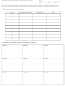Matching Graphs, Standard Form, Factored Form, And Roots Worksheet