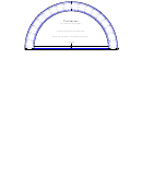 Protractor For Measuring Angles