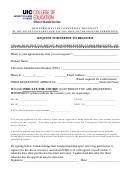 Request For Permit To Register