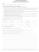 Referee Training And Evaluation Form