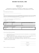 Form No. 10a - Application For Registration Of Charitable Or Religious Trust Or Institution