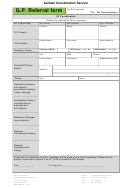 G.p. Referral Form Printable pdf