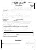 Application Form Printable pdf