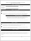 Arrest/conviction Report And Certification Form