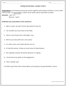 Finding Contractions - English Worksheet - Grades 2 And 3