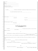 Complaint For Divorce (no Children) - Nevada