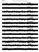 Trumpet Baritone - 12 Major Scales And Arpeggios Sheet Music