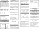 College Algebra Quick Reference Sheet