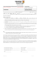 Indemnity Form (co-curricular Activities)