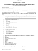 Form No. Sh-14 - Cancellation Or Variation Of Nomination