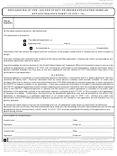 Form Pto/sb/01a - Declaration (37 Cfr 1.63) For Utility Or Design Application Using An Application Data Sheet - 2007
