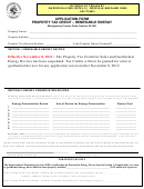 Property Tax Credit - Renewable Energy Application Form - Division Of Treasury, Montgomery County