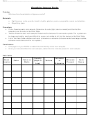 'classifying Igneous Rocks' Geography Worksheet