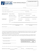 Student Withdrawal Request Printable pdf