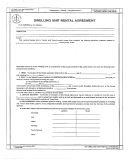 Dwelling Unit Rental Agreement Form - The Iowa State Bar Association Printable pdf