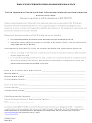 Udvma Form 1 - State Of Utah Va Benefits Claims Assistance Disclosure Form