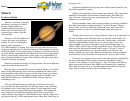 'saturn' Astronomy Worksheet
