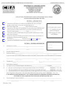 Application For Certified Public Accountant (cpa) License - California
