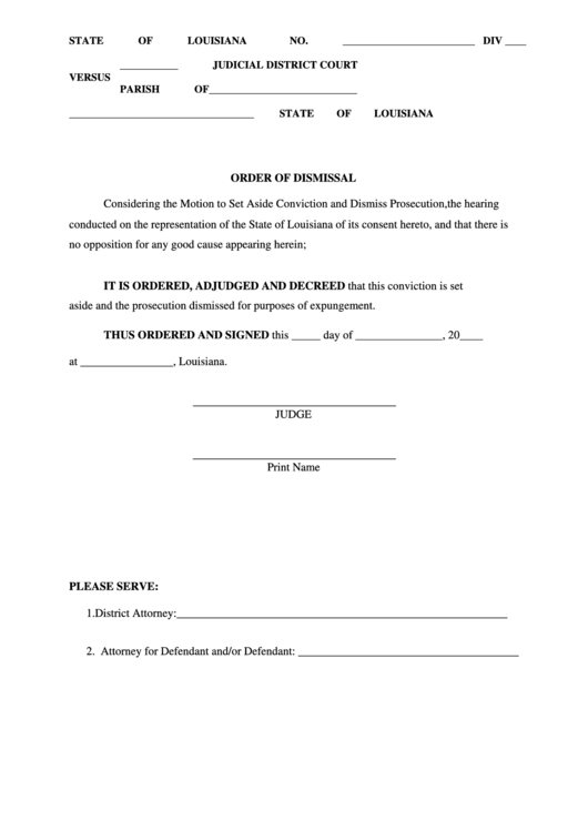 34 Louisiana Court Forms And Templates free to download in PDF