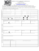 Sample Employment Application Form