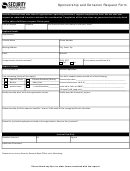 Sponsorship And Donation Request Form