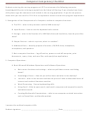 Computer Competency Checklist