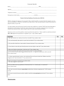 Physical Activity Readiness Questionnaire (par-q) Template