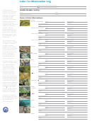 Observation Log Printable pdf