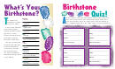 What's Your Birthstone Quiz