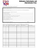 Medication Authorization And Administration Form
