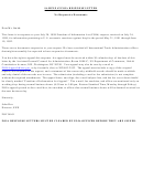 Foia Response Letter
