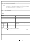 Dd Form 2768 - Military Air Passenger/cargo Request