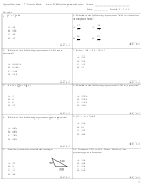 7th Grade Math Worksheet Printable pdf