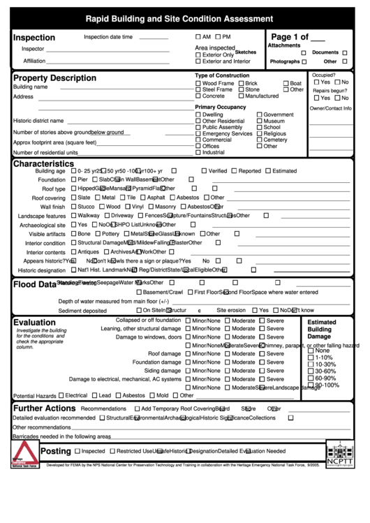 Residential Property Condition Report Template Titanmsa