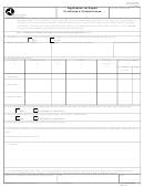Faa Form 8130-1 Application For Export Certificate Of Airworthiness