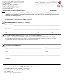 Form Bls 3023-nvm - Industry Verification Form - Oklahoma Employment Security Commission